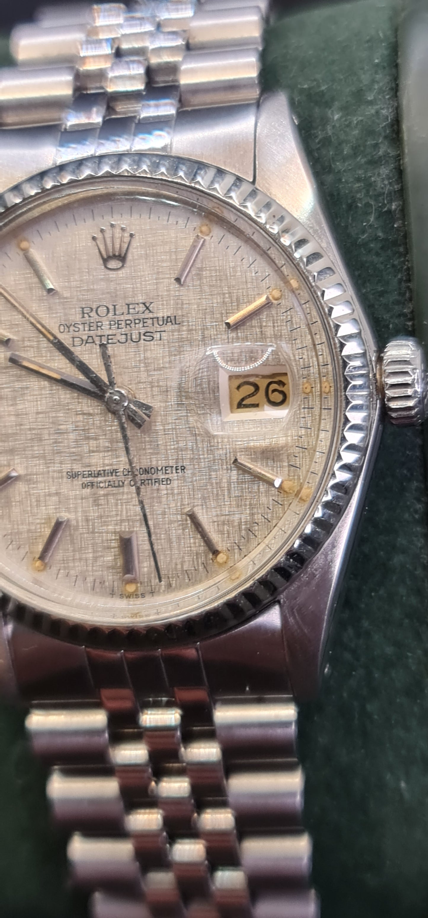 ROLEX Datejust 16014 Linen