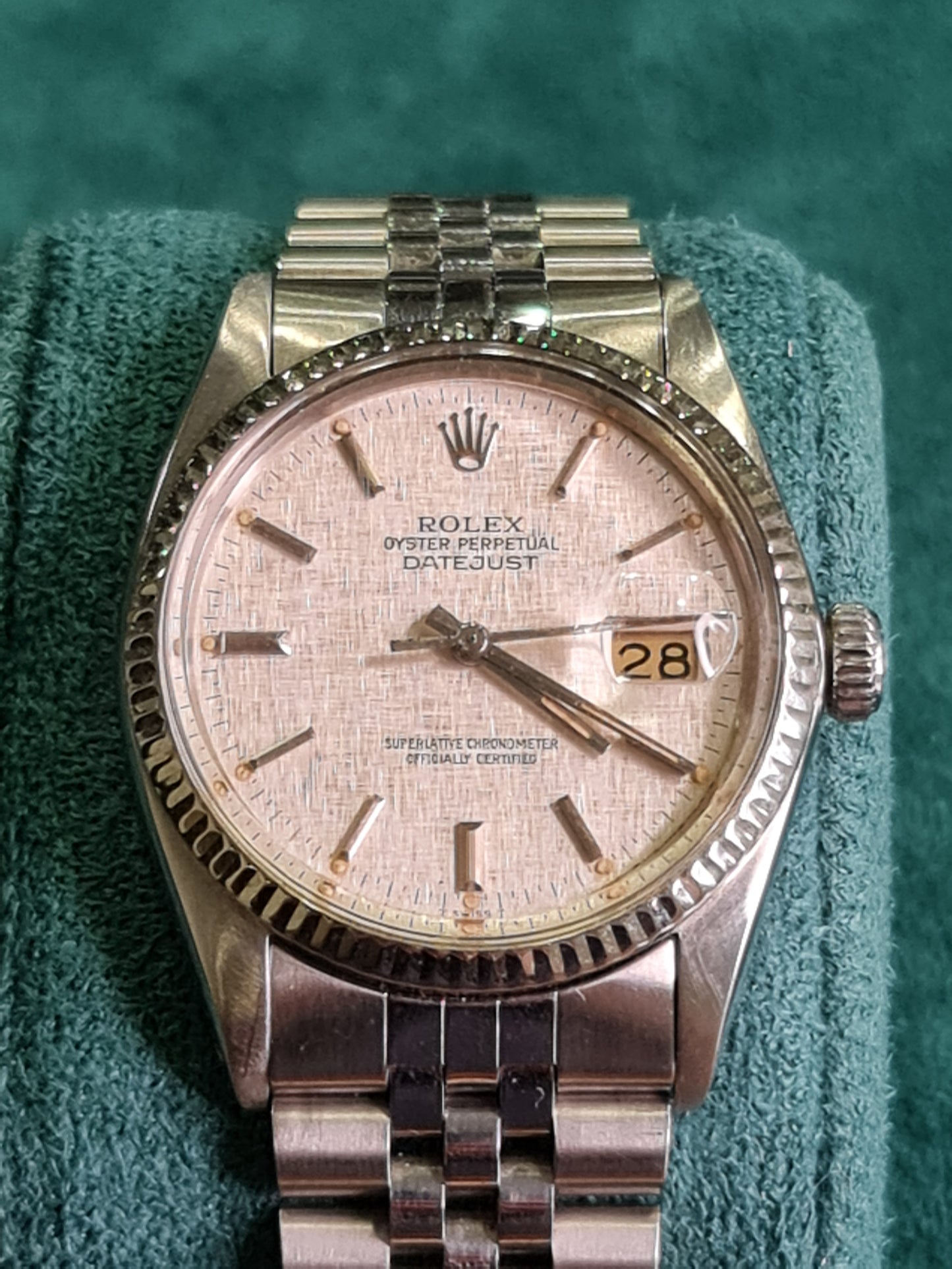 ROLEX Datejust 16014 Linen