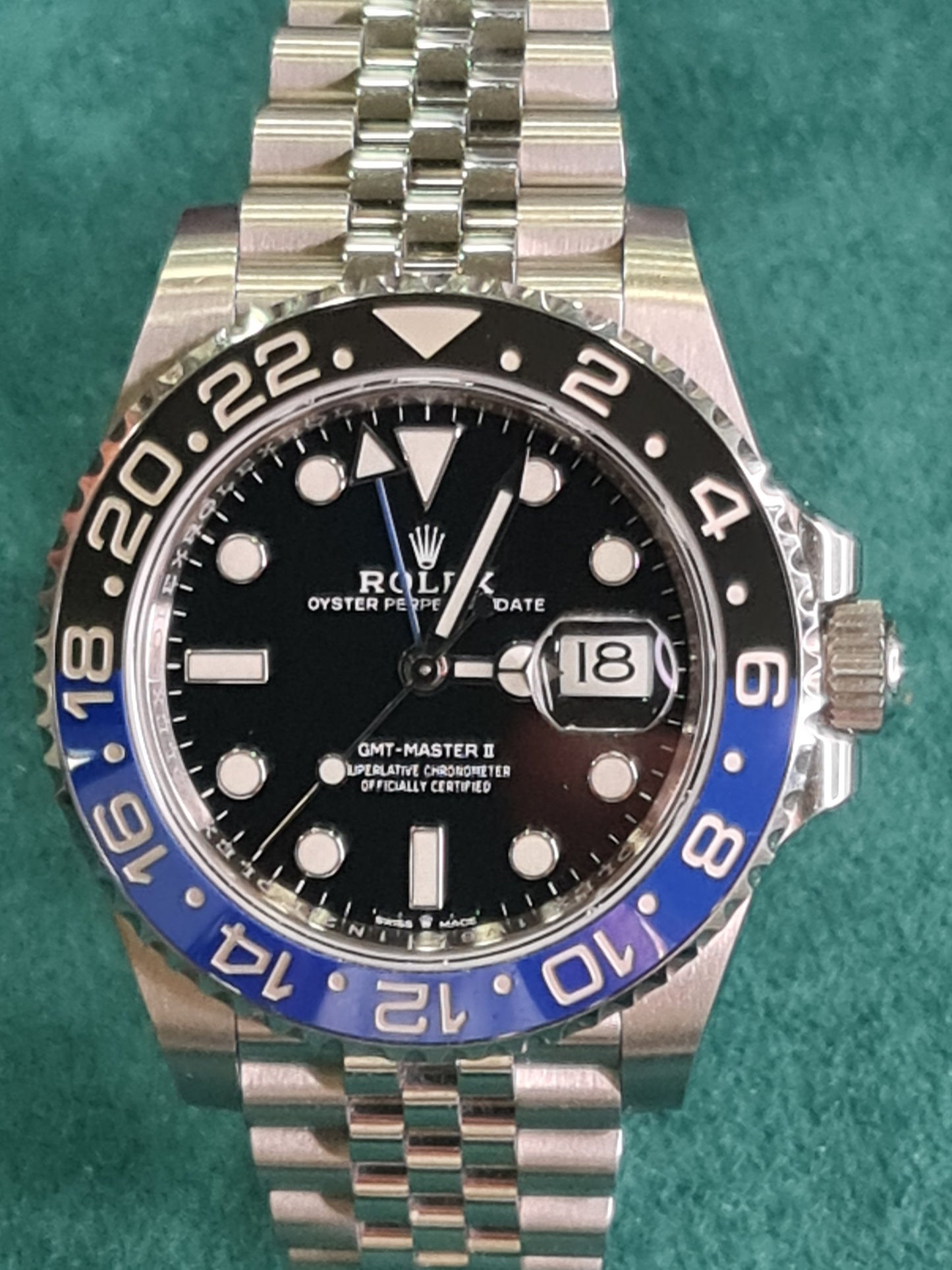 ROLEX GMT 126710 BLNR