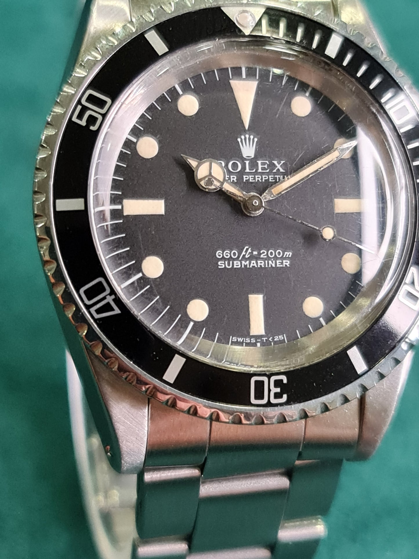 Rolex Submariner 5513 No Serif Dial