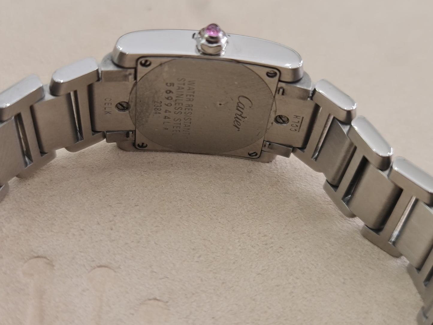 Cartier Tank Rasberry