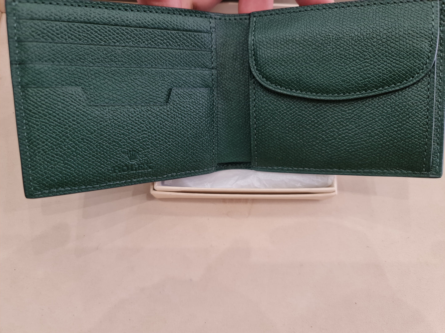 Portafoglio Verde Rolex