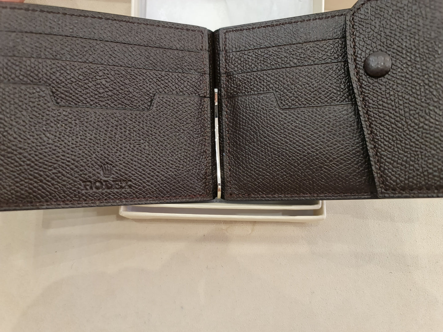 Portafoglio Marrone Rolex