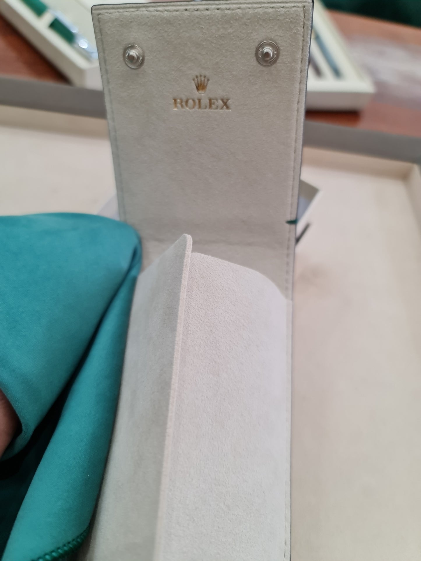 Pochette porta orologi Rolex