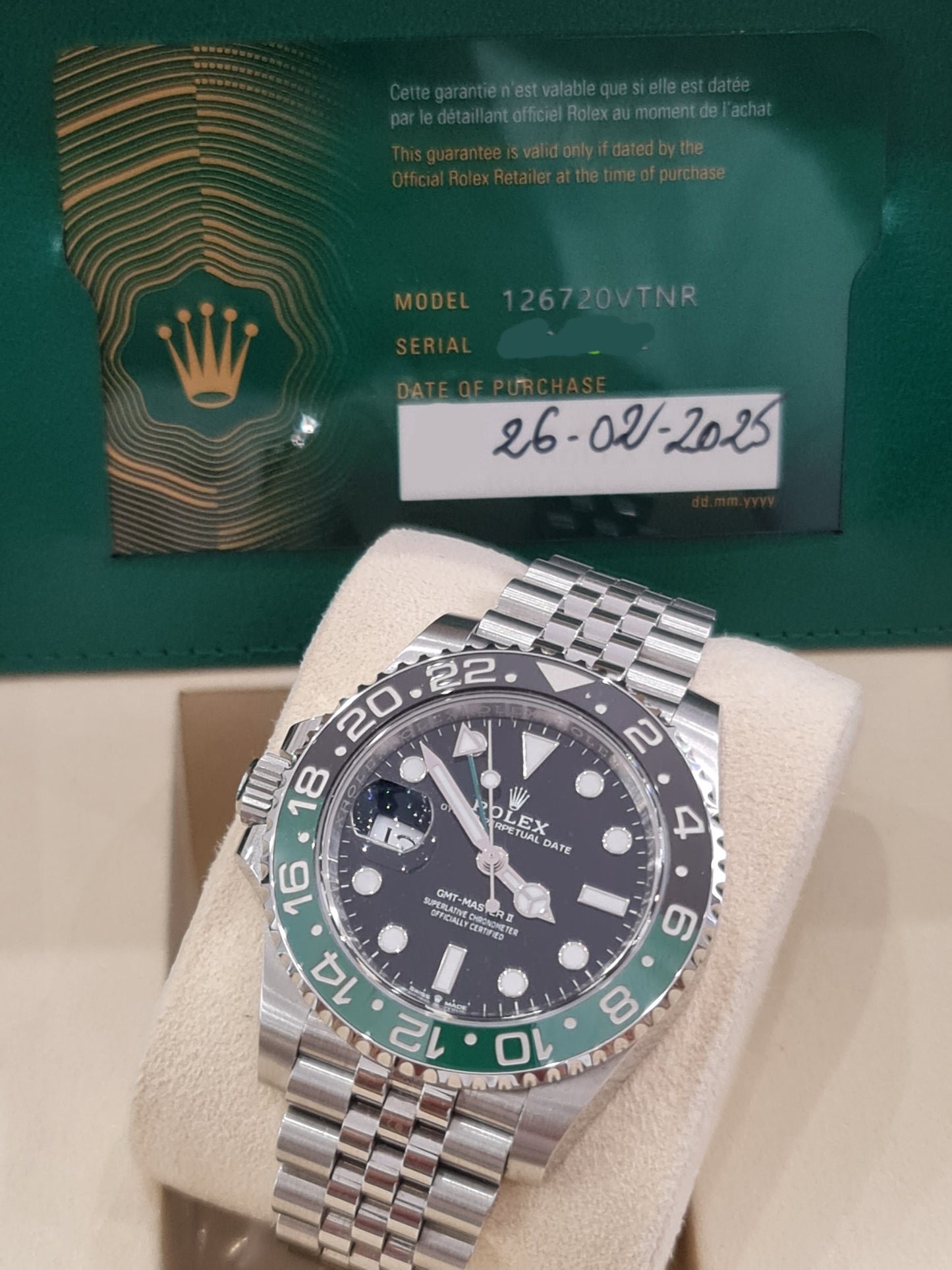 ROLEX GMT 126720 VTNR