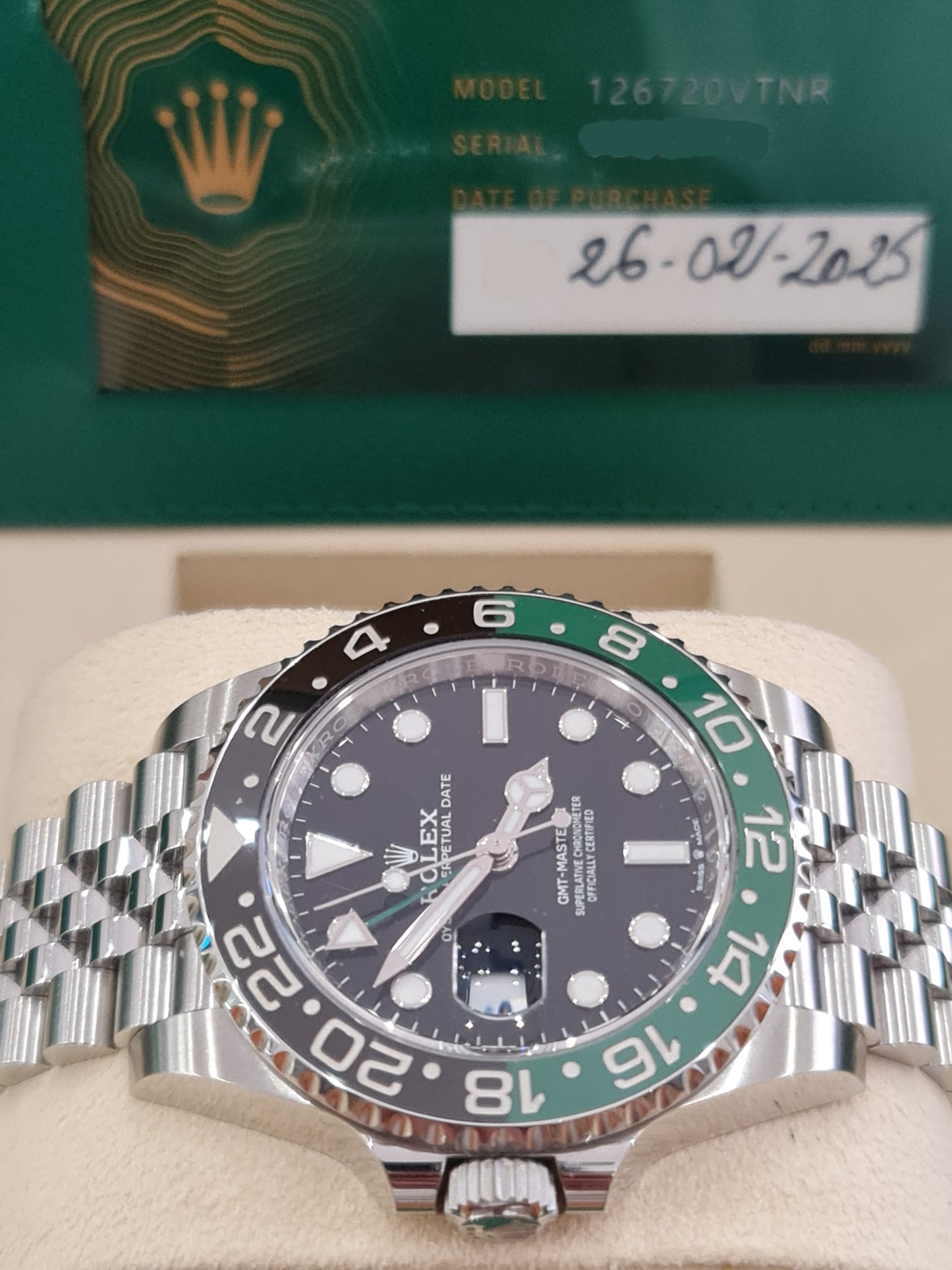 ROLEX GMT 126720 VTNR