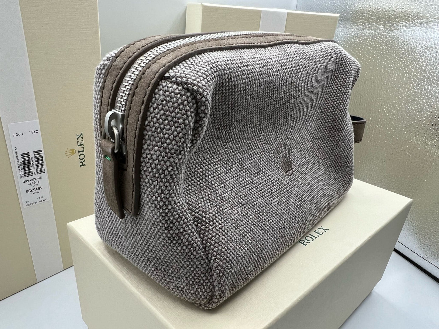 Trousse in tela Rolex