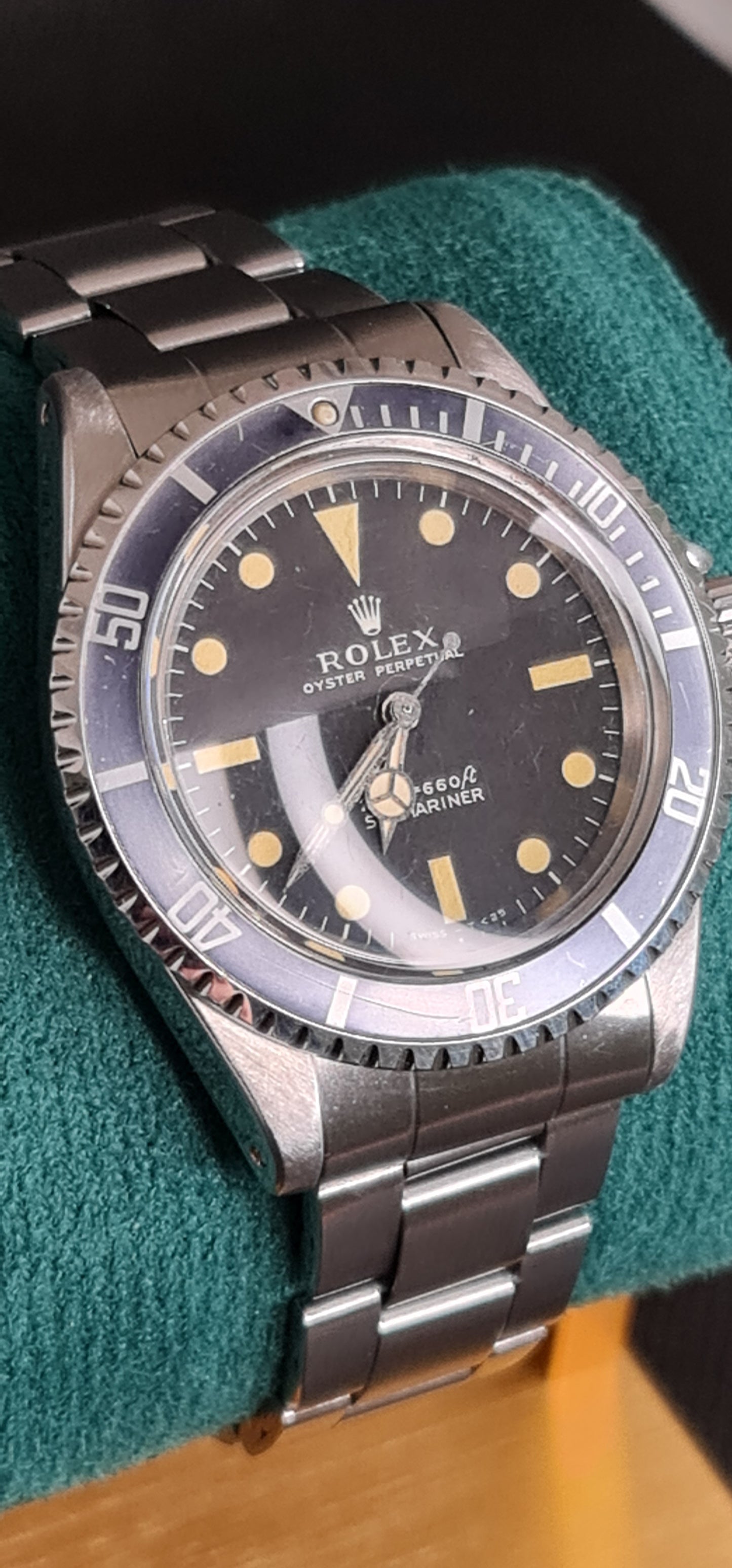 Rolex Submariner 5513 Meter First