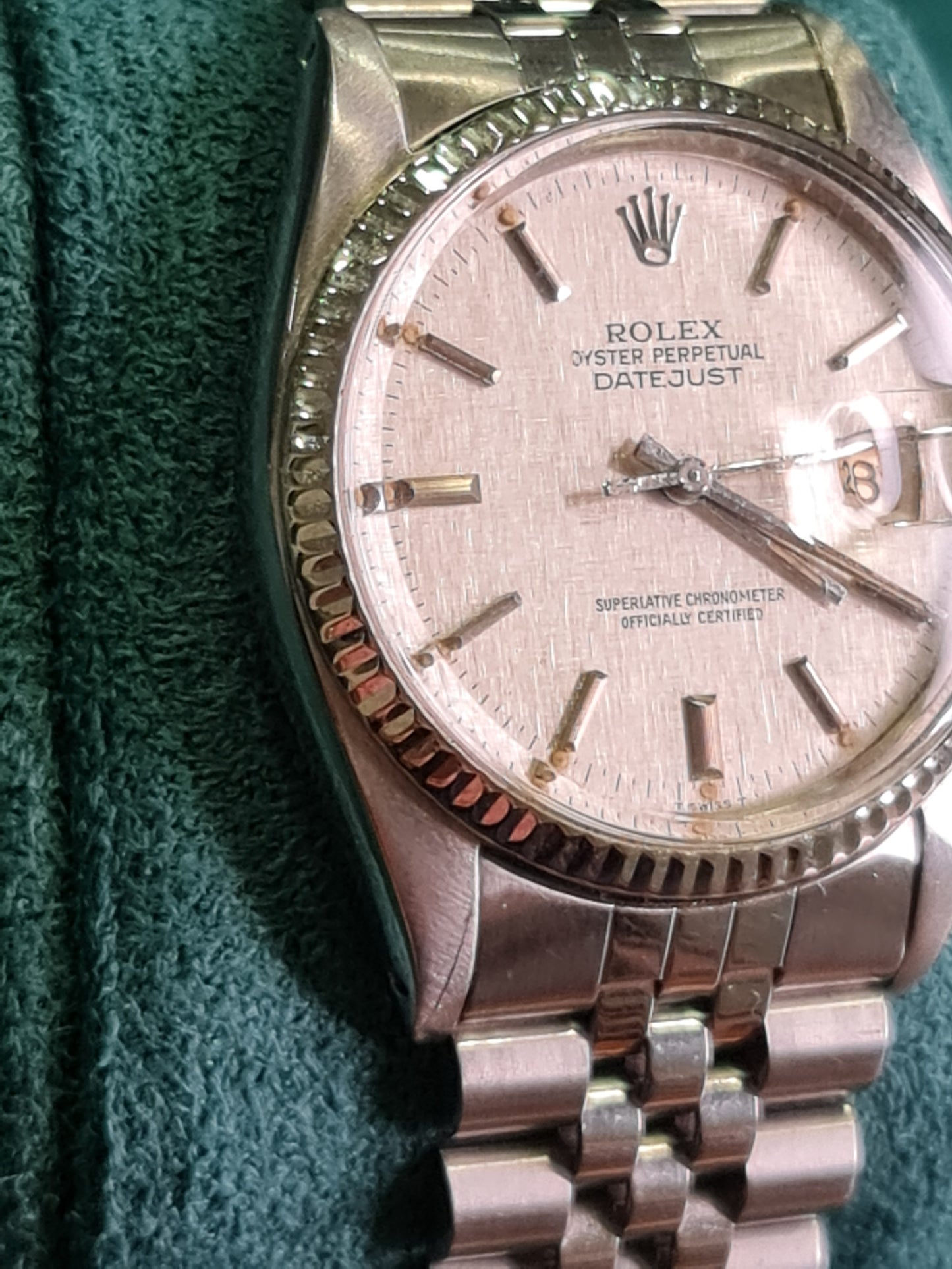 ROLEX Datejust 16014 Linen