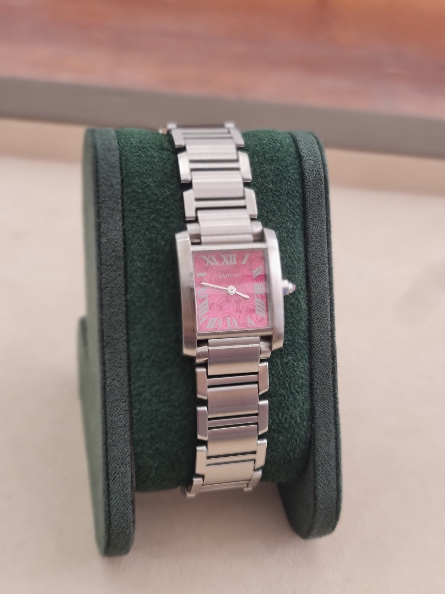 Cartier Tank Rasberry