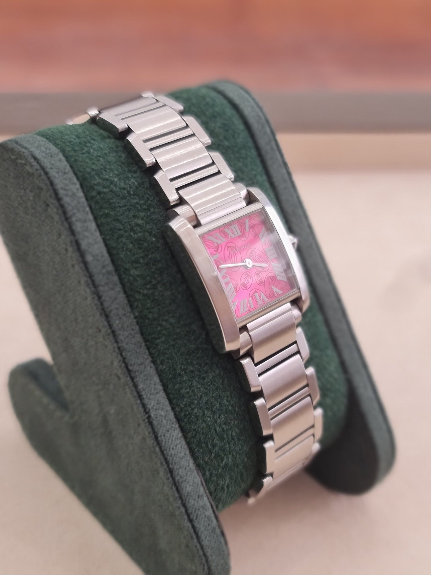 Cartier Tank Rasberry