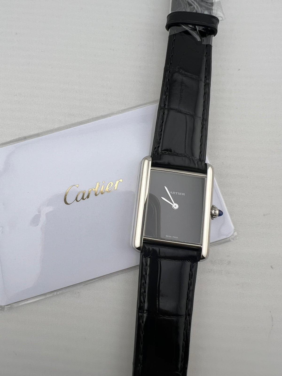 Cartier Tank Must Black Cartier