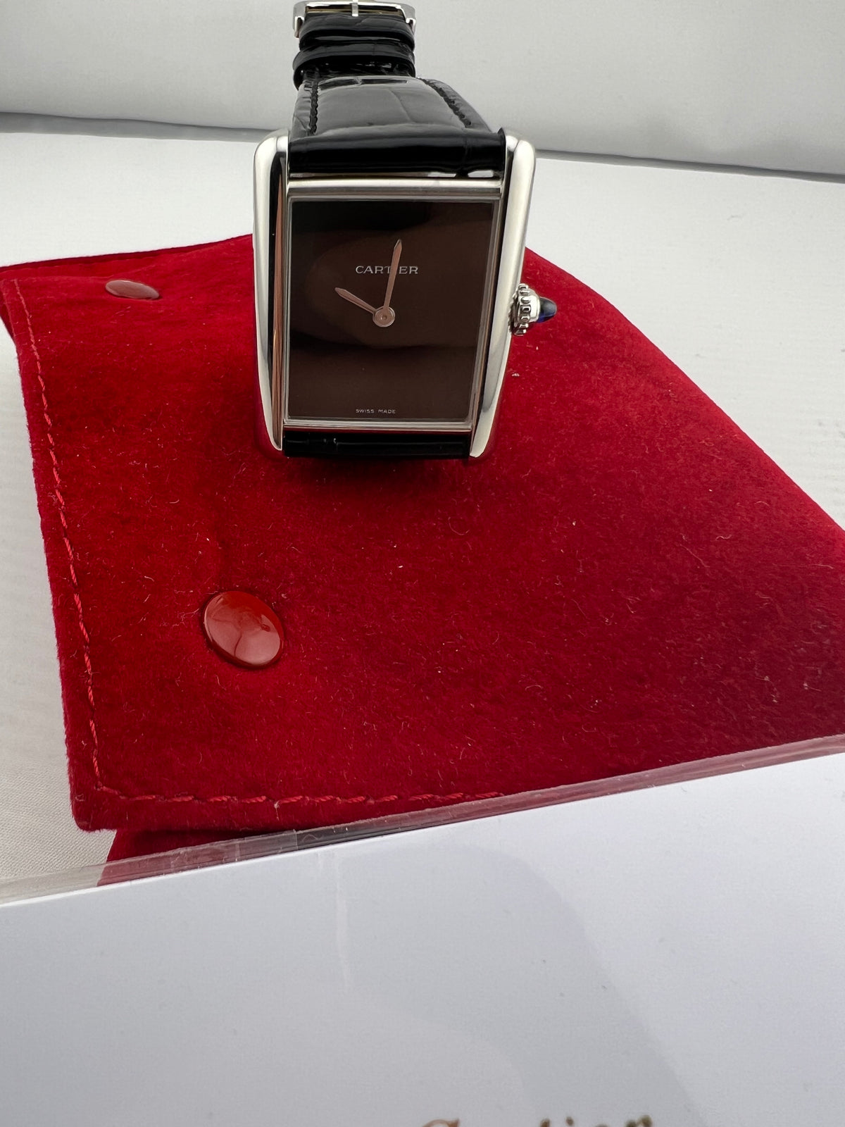 Cartier Tank Must Black Cartier