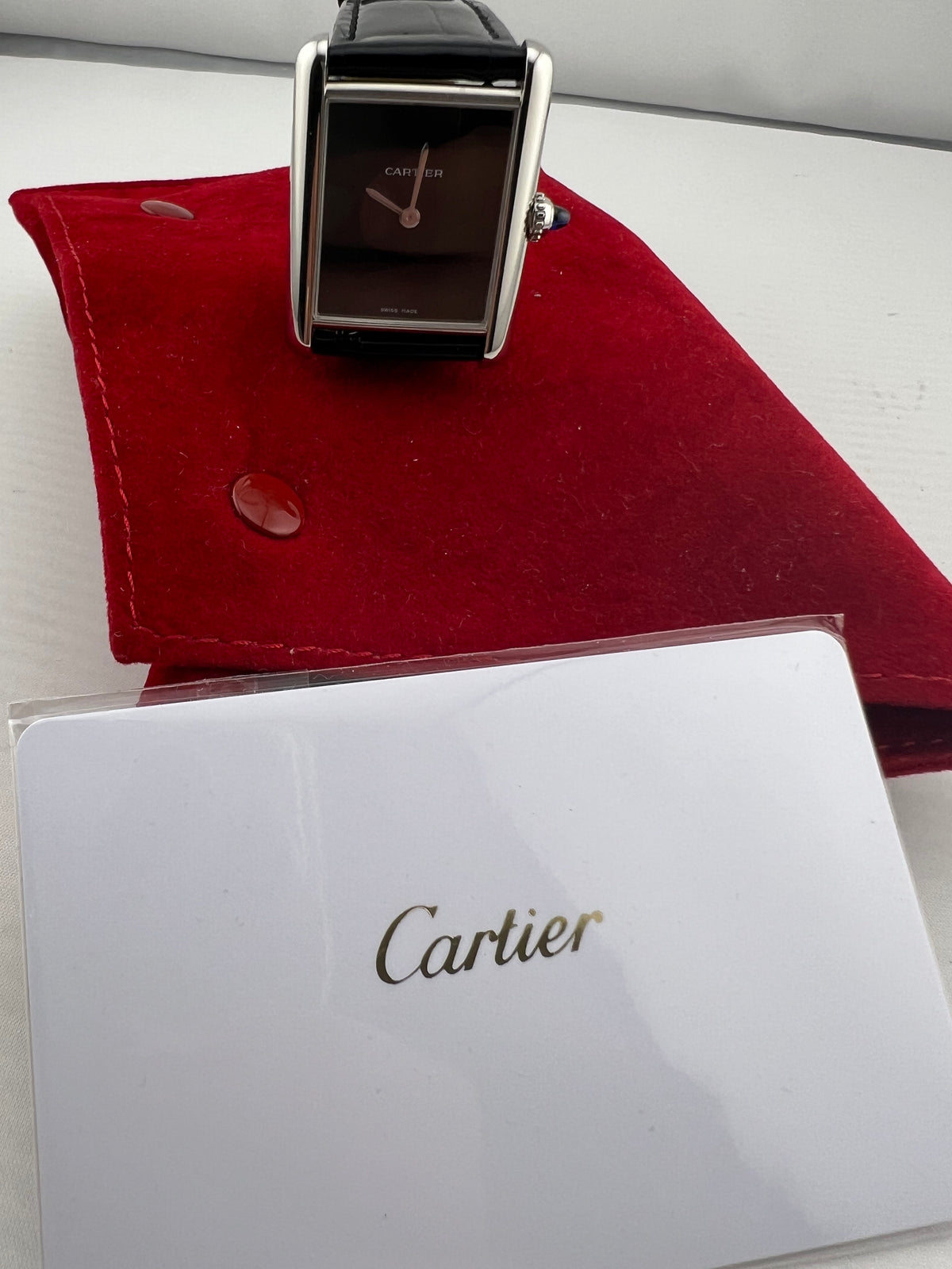 Cartier Tank Must Black Cartier