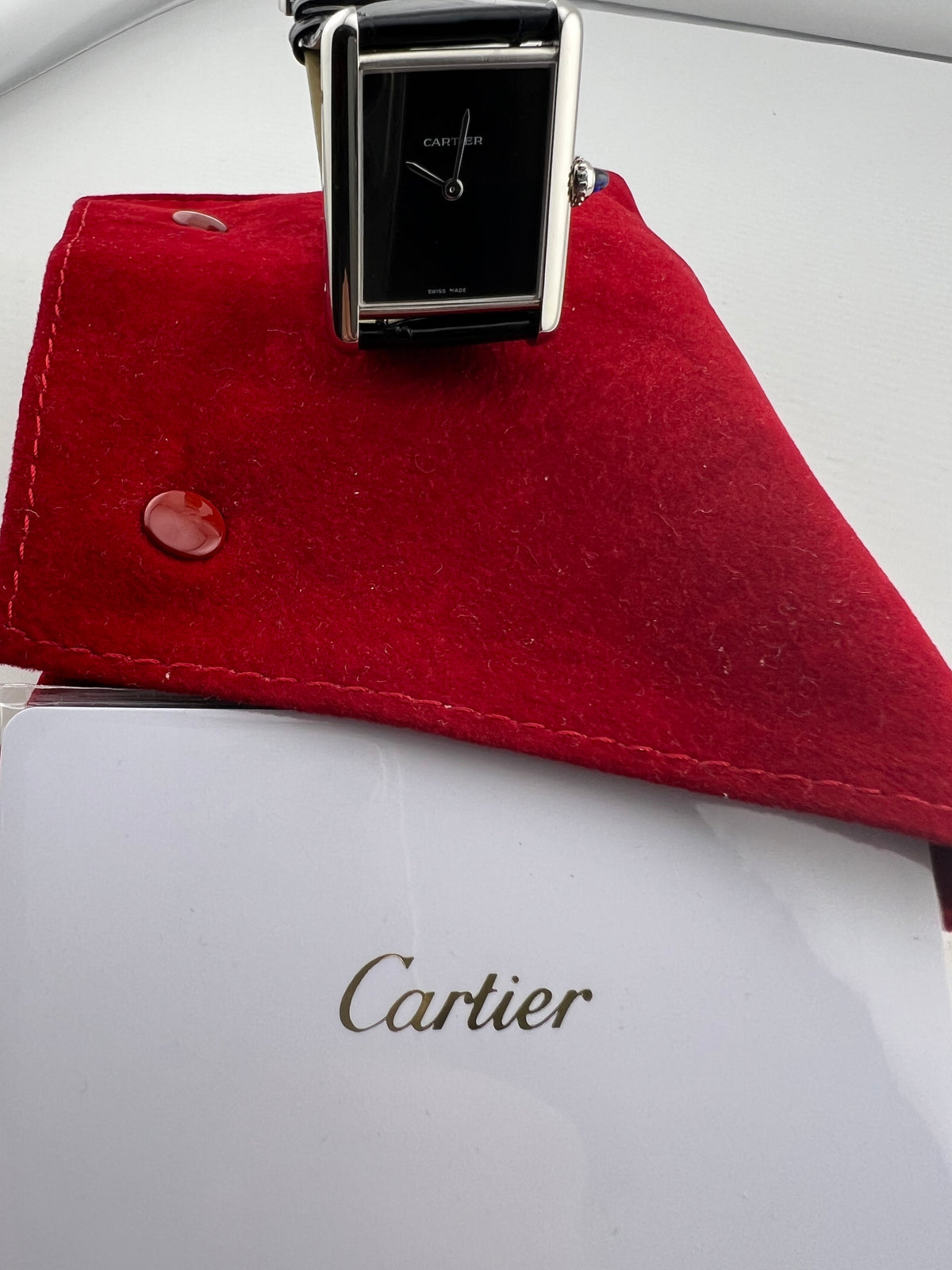 Cartier Tank Must Black Cartier