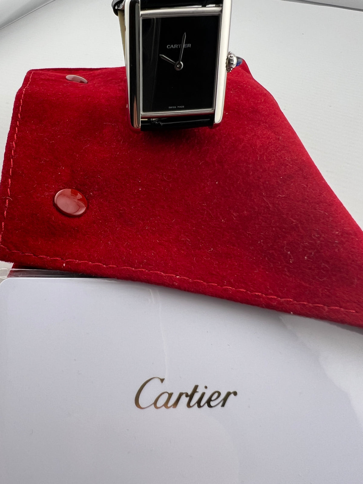 Cartier Tank Must Black Cartier