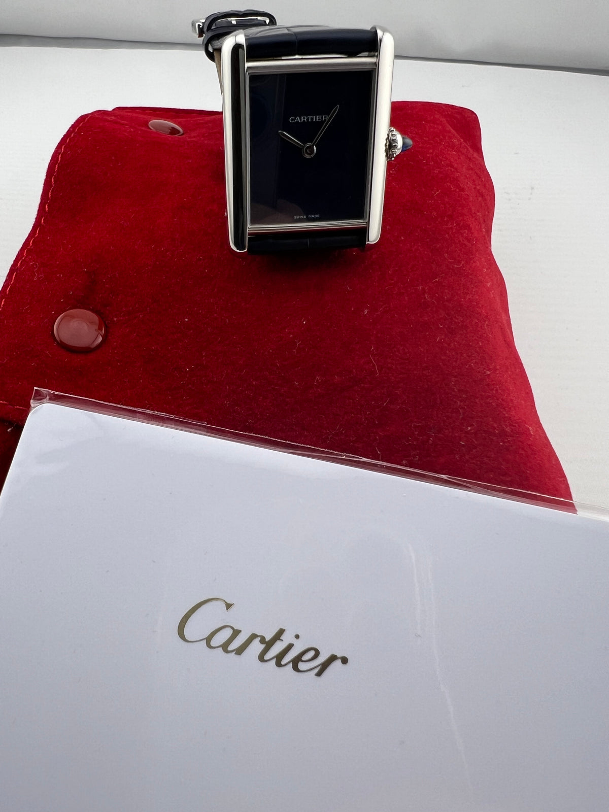 Cartier Tank Must De Cartier Blue