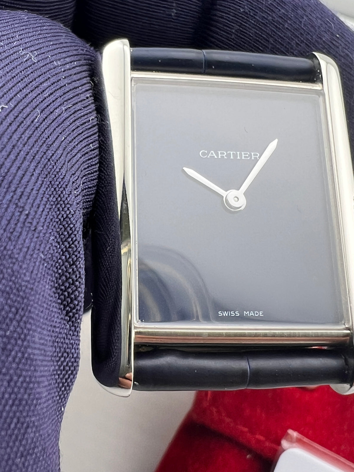 Cartier Tank Must De Cartier Blue