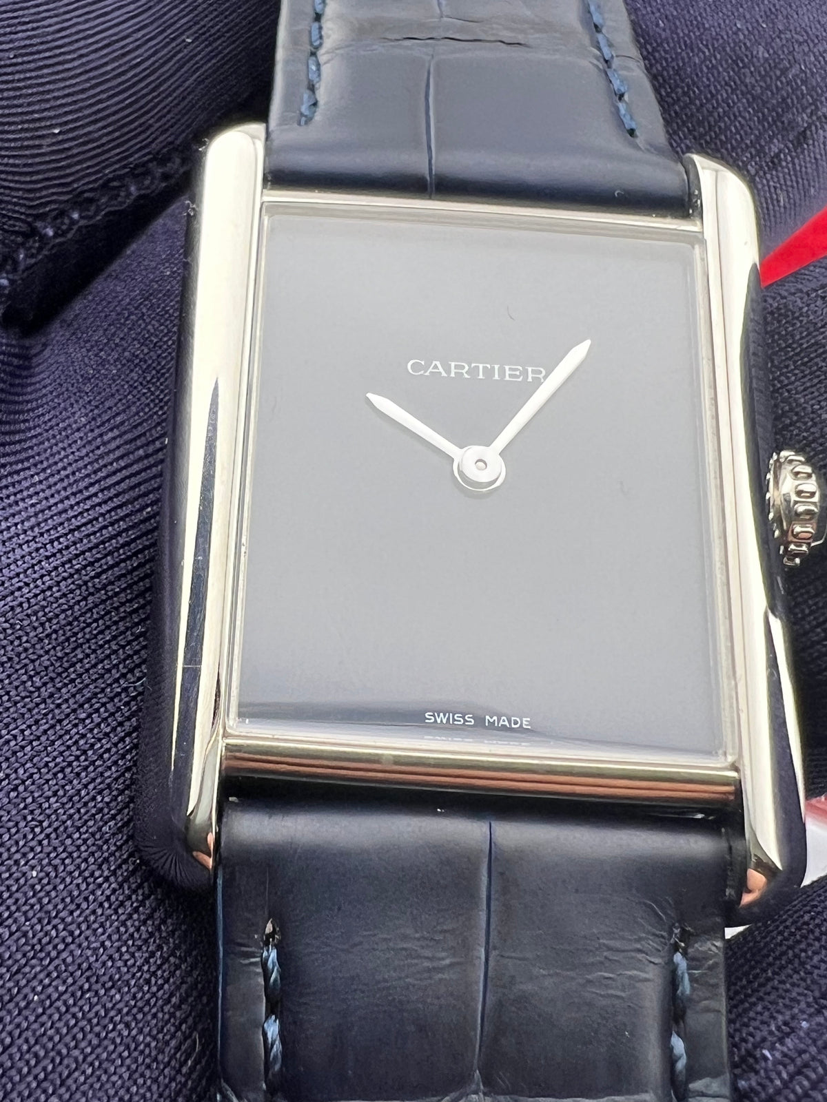Cartier Tank Must De Cartier Blue