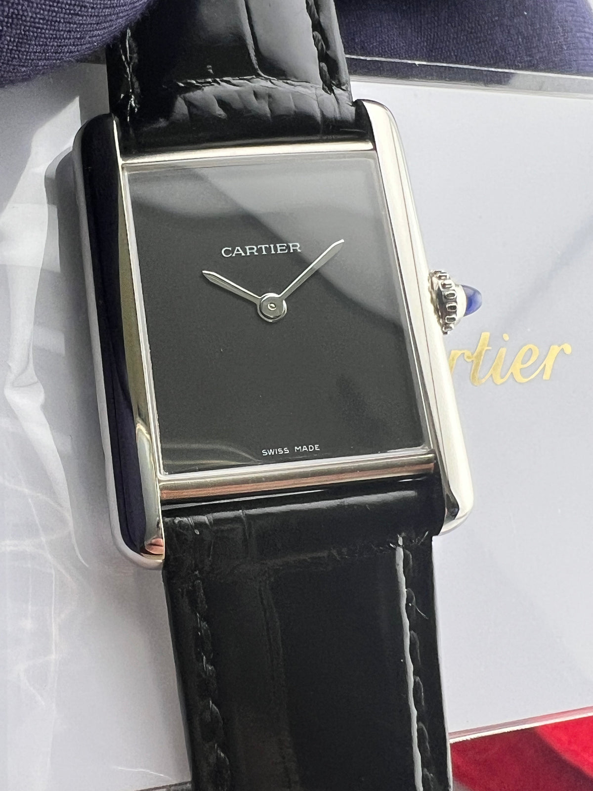 Cartier Tank Must Black Cartier