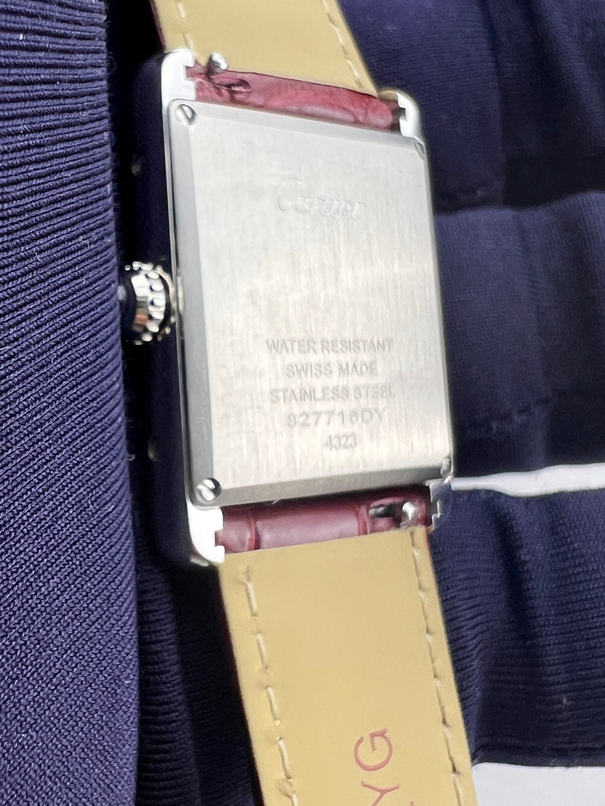 Cartier Tank Must