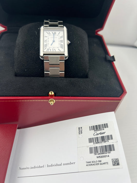 Cartier Tank Solo W5200014