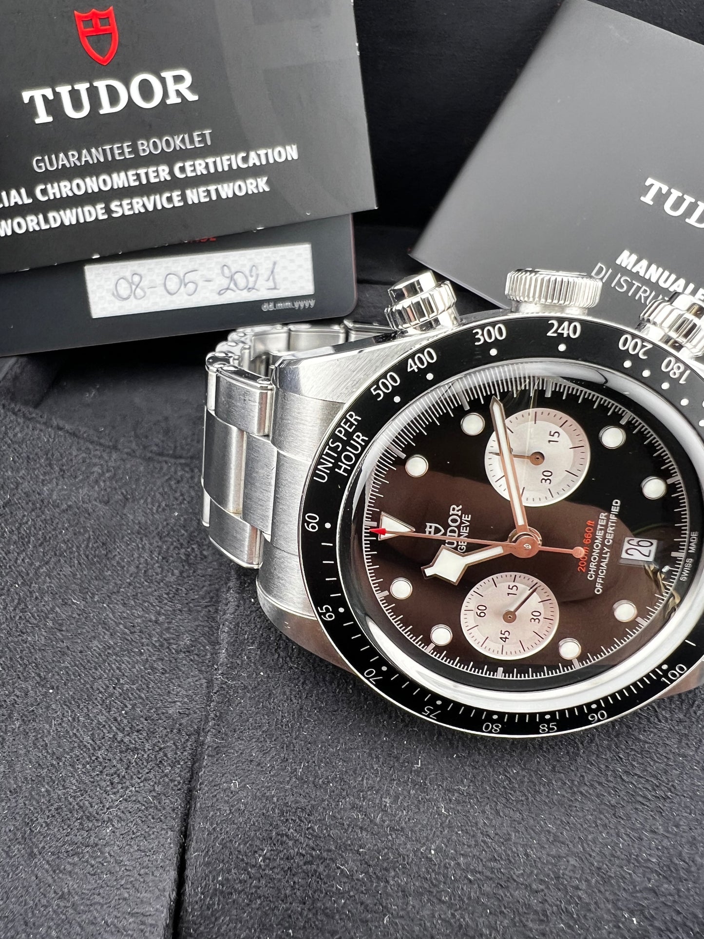 TudorBlack-Bay chrono