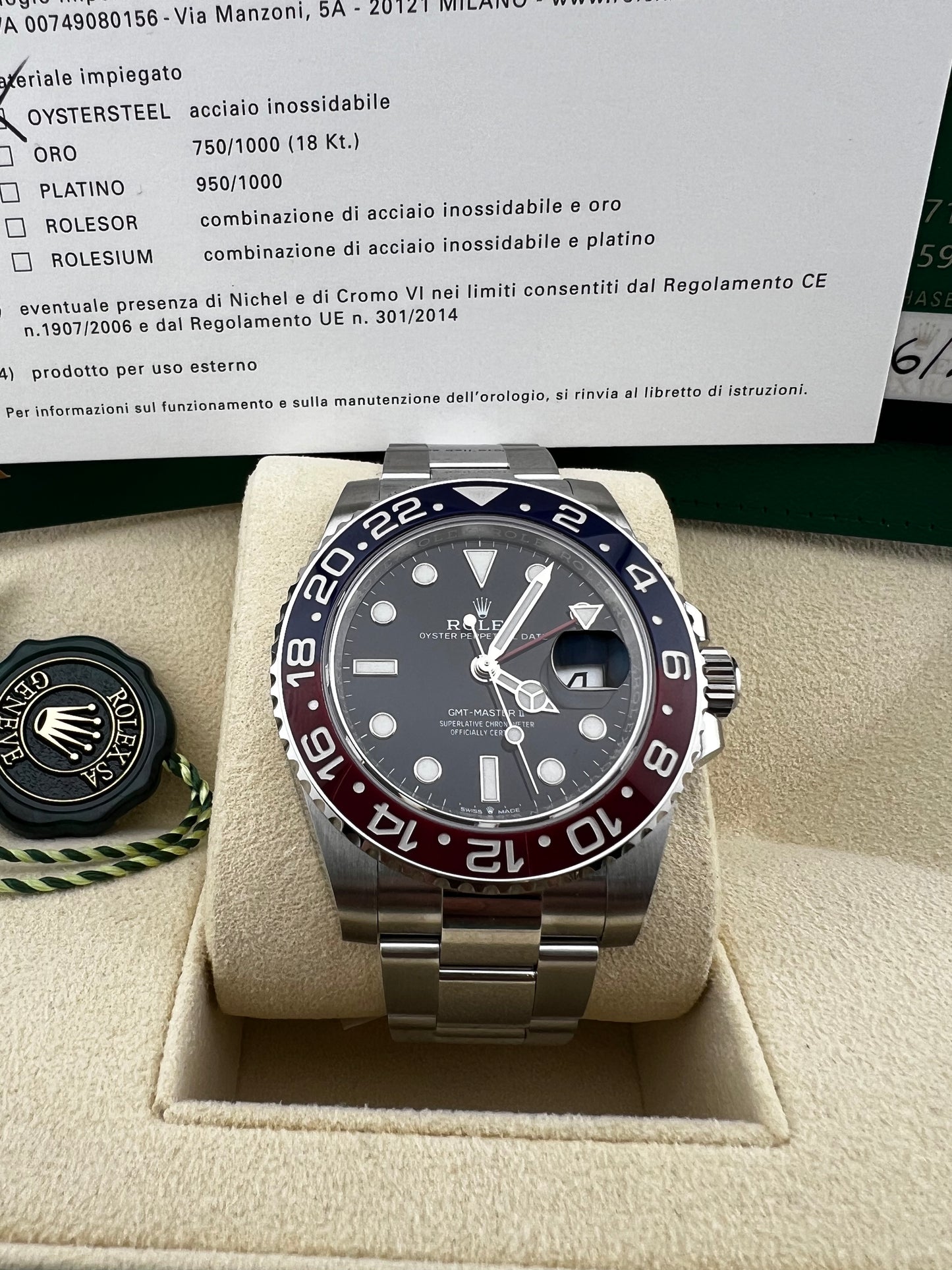 Rolex pepsi 126710BLRO