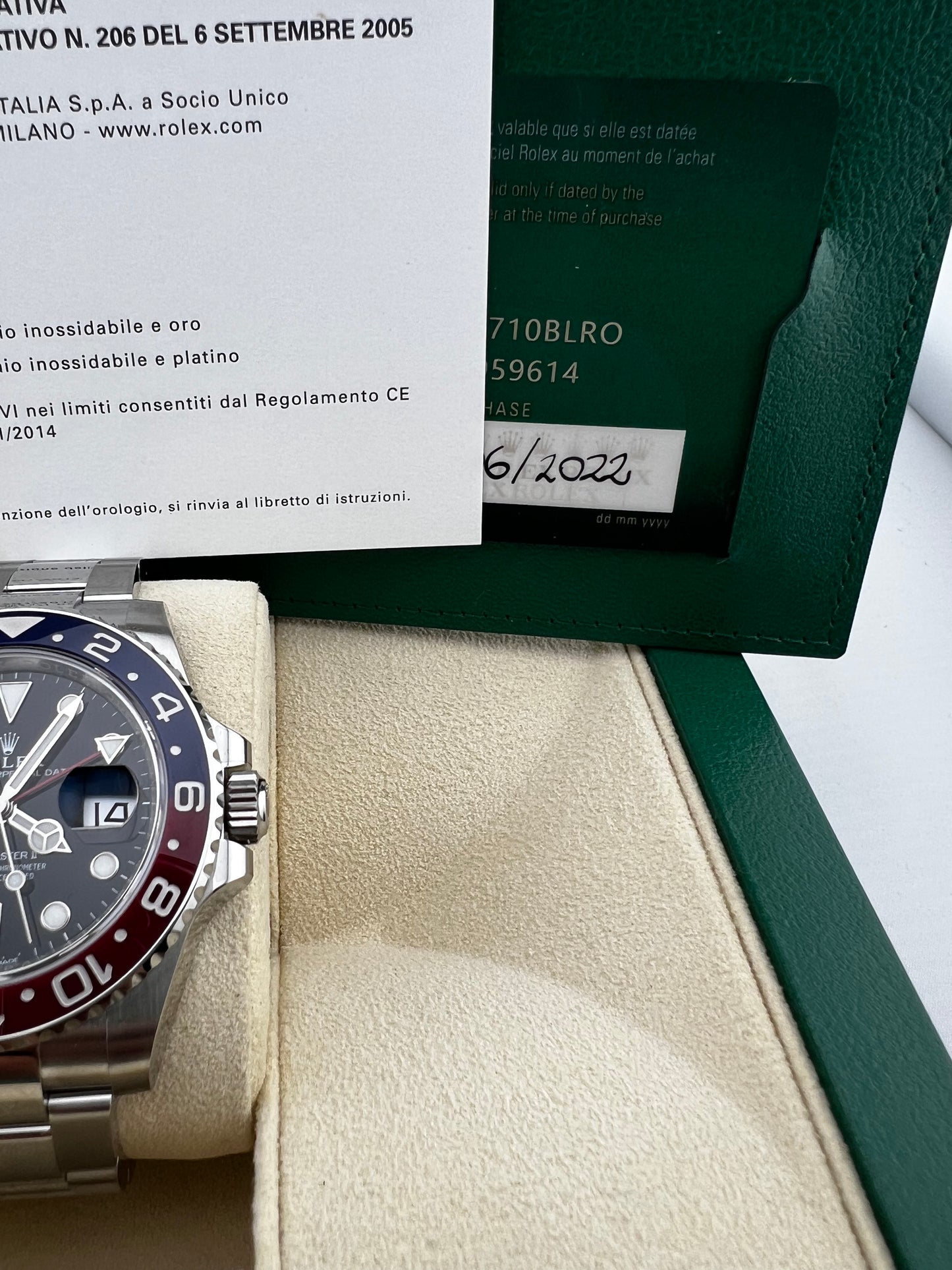 Rolex pepsi 126710BLRO