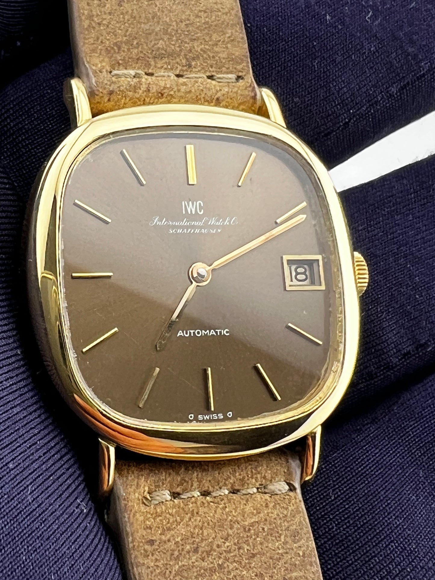 IWC Cushion never polished