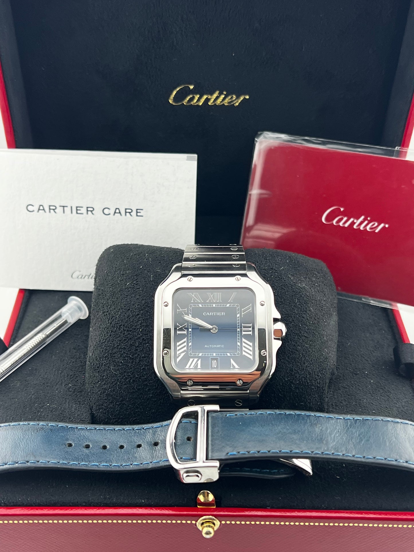 Cartier Santos De Cartier Full Set